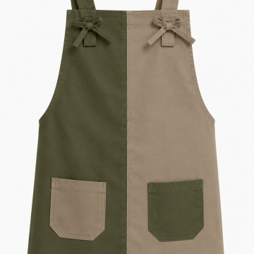 Ruth Dress - Olive & Khaki