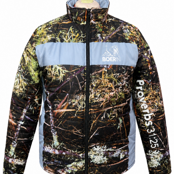 Naomi jacket - Blue & camo